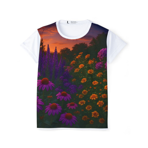 Ethereal Twilight Garden - Women's Sports Jersey (AOP)