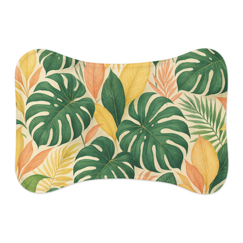 Tropical Leaf Fusion - Pet Feeding Mats