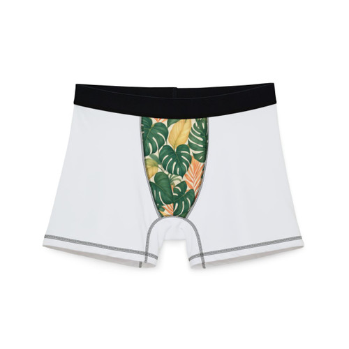 Tropical Leaf Fusion - Men's Boxers (AOP)