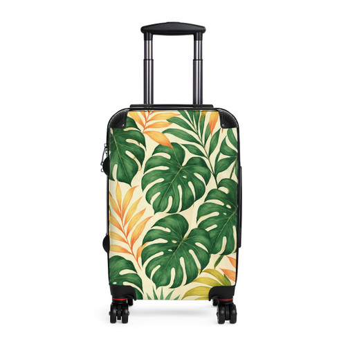 Tropical Leaf Fusion - Suitcase