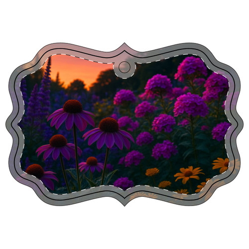 Ethereal Twilight Garden - Acrylic Ornament (Multi-depth)