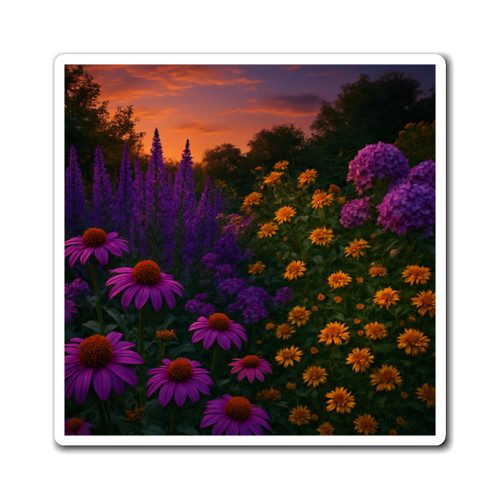 Ethereal Twilight Garden - Magnets