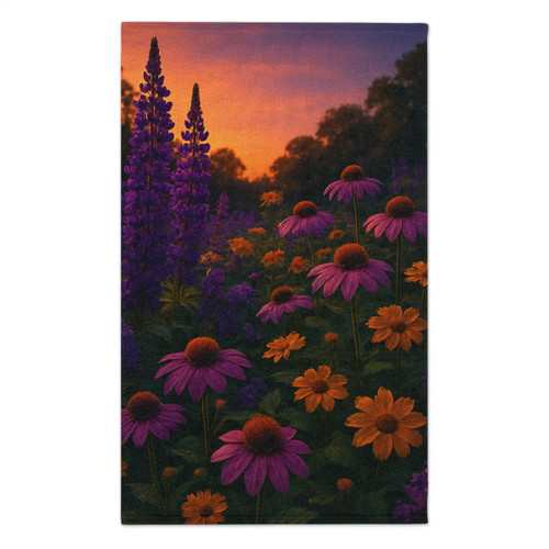 Ethereal Twilight Garden - Rally Towel, 11x18