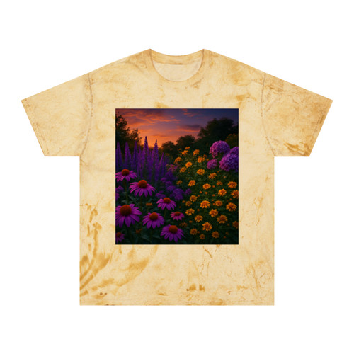 Ethereal Twilight Garden - Unisex Color Blast T-Shirt