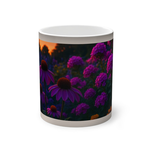 Ethereal Twilight Garden - Color-Changing Mug, 11oz