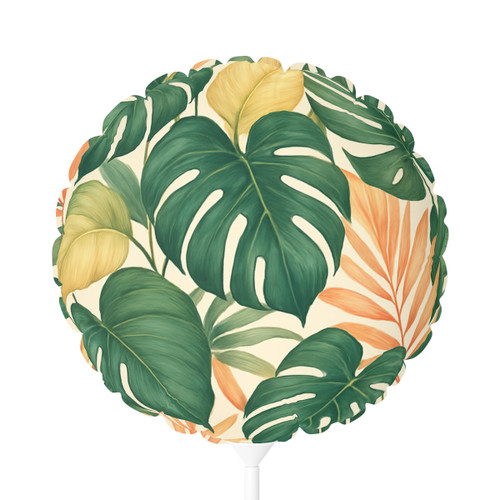 Tropical Leaf Fusion - Balloon (Round and Heart-shaped), 11"