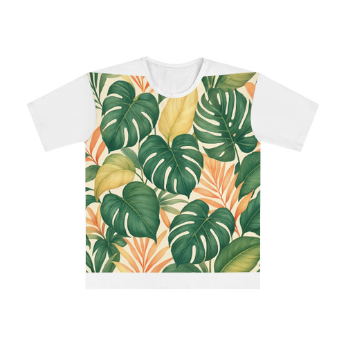 Tropical Leaf Fusion - Men's Loose T-shirt (AOP)