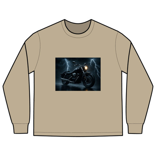 Riders of the Storm - Men's Heavy Faded Long Sleeve Tee
