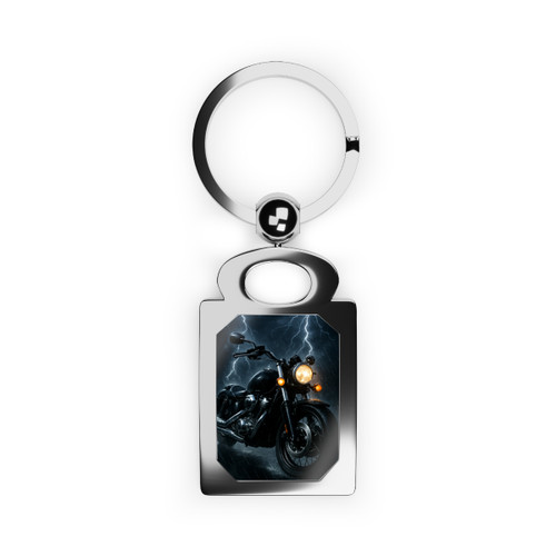 Riders of the Storm - Rectangle Photo Keyring