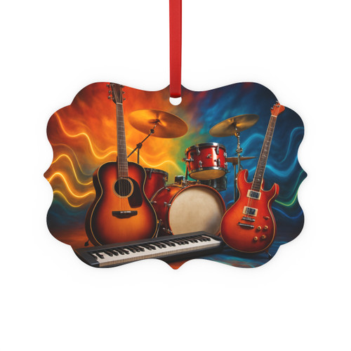 Rhythm of Joy - Metal Plaque Ornament
