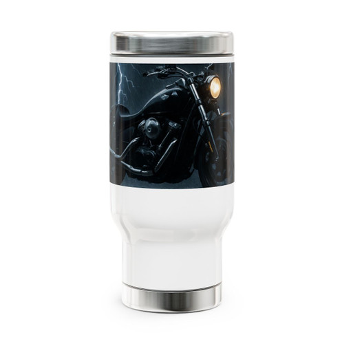 Riders of the Storm - Stainless Steel Travel Mug with Handle, 14oz