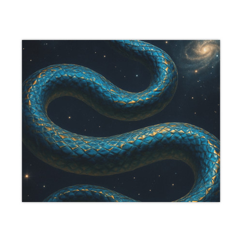 Celestial Serpent Dance - Matte Posters