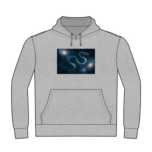 Celestial Serpent Dance - Unisex Heavyweight Pullover Hoodie