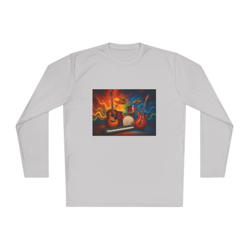 Rhythm of Joy - Unisex Lightweight Long Sleeve Tee