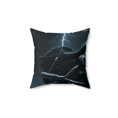 Riders of the Storm - Faux Suede Square Pillow