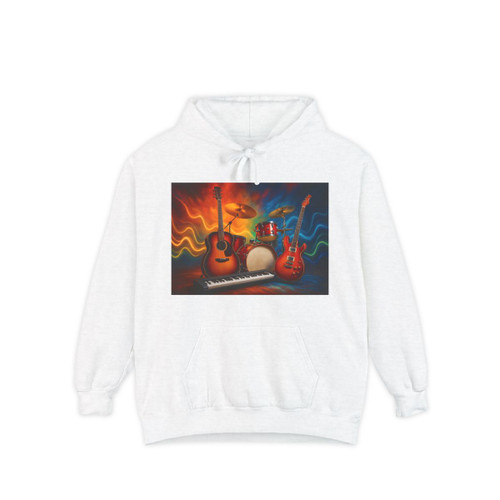 Rhythm of Joy - Unisex Garment-Dyed Hoodie