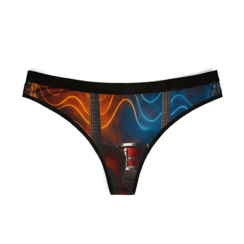 Rhythm of Joy - Women's Thongs (AOP)