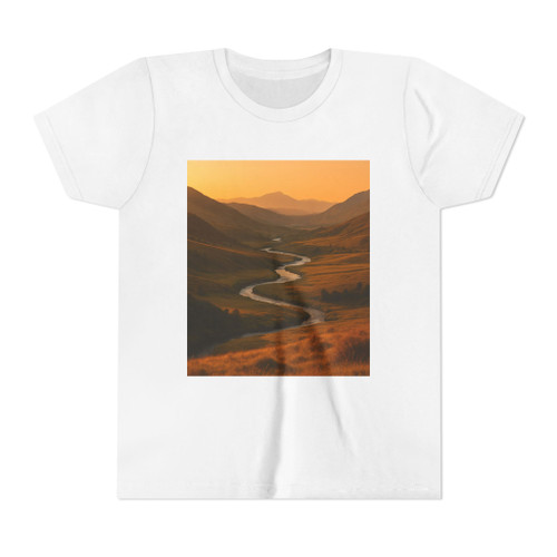 Golden Hour Valley - Youth Short Sleeve Tee