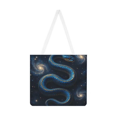 Celestial Serpent Dance - Shoulder Tote Bag (AOP)