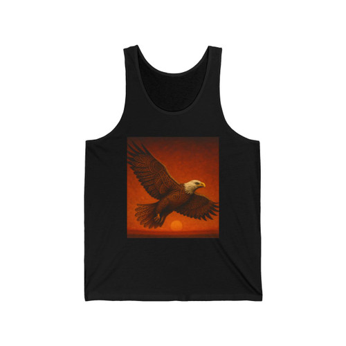 Sacred Eagle Flight - Unisex Jersey Tank
