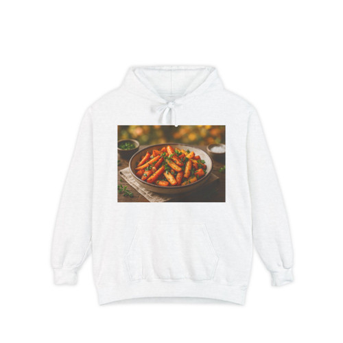 Harvest Elegance - Unisex Garment-Dyed Hoodie