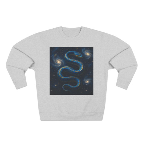 Celestial Serpent Dance - Unisex Crewneck Sweatshirt