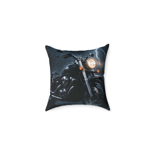 Riders of the Storm - Square Poly Canvas Pillow