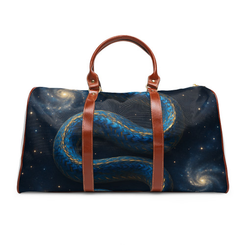 Celestial Serpent Dance - Waterproof Travel Bag