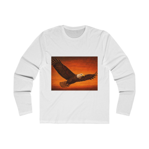 Sacred Eagle Flight - Men's Long Sleeve Crew Tee