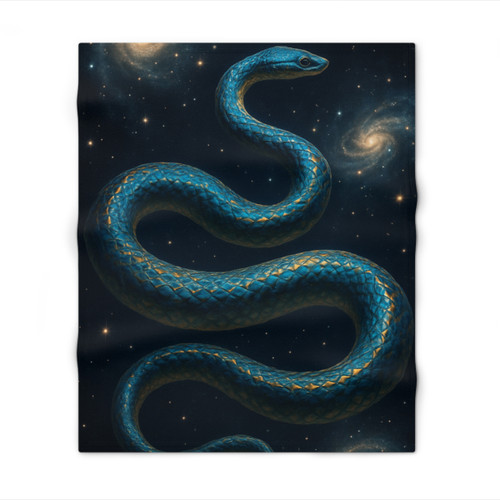 Celestial Serpent Dance - Throw Blanket