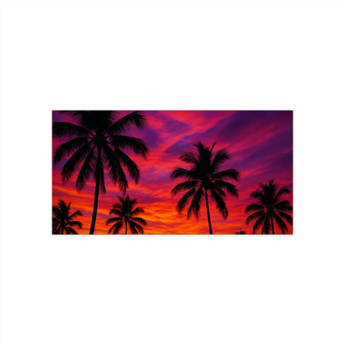 Electric Sunset Vibes - Bumper Stickers
