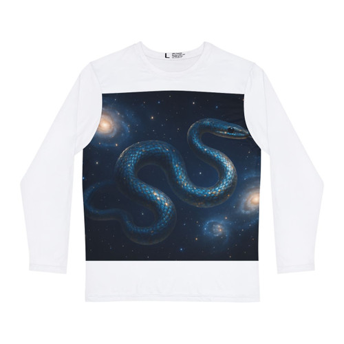 Celestial Serpent Dance - Men's Long Sleeve Shirt (AOP)