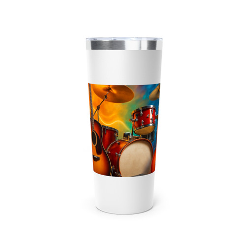 Rhythm of Joy - Copper Vacuum Insulated Tumbler, 22oz