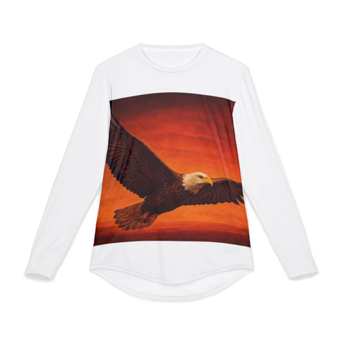 Sacred Eagle Flight - Men's UV Protection Long Sleeve Shirt (AOP)