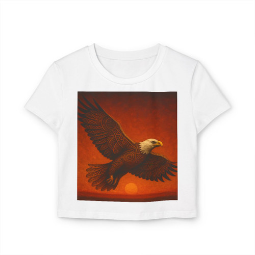 Sacred Eagle Flight - Women's Baby Tee