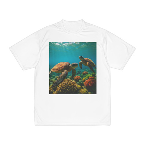 Dancing Sea Turtles - Men's Performance T-Shirt