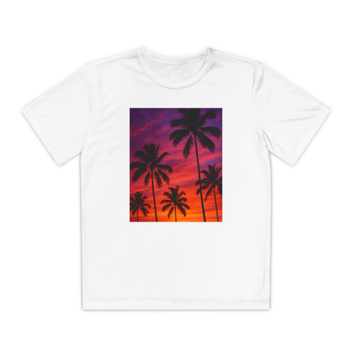 Electric Sunset Vibes - Youth Competitor Tee