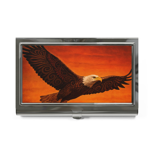 Sacred Eagle Flight - Business Card Holder