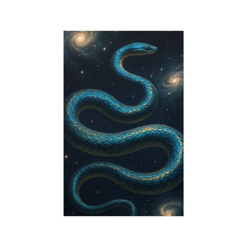 Celestial Serpent Dance - Vertical and Horizontal Matte Posters