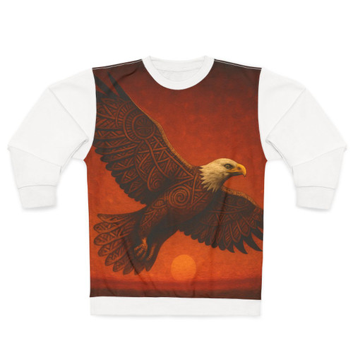 Sacred Eagle Flight - Unisex Sweatshirt (AOP)