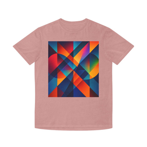 Kaleidoscopic Symmetry - Unisex Faded Shirt Kaleidoscopic Symmetry - Unisex Faded Shirt