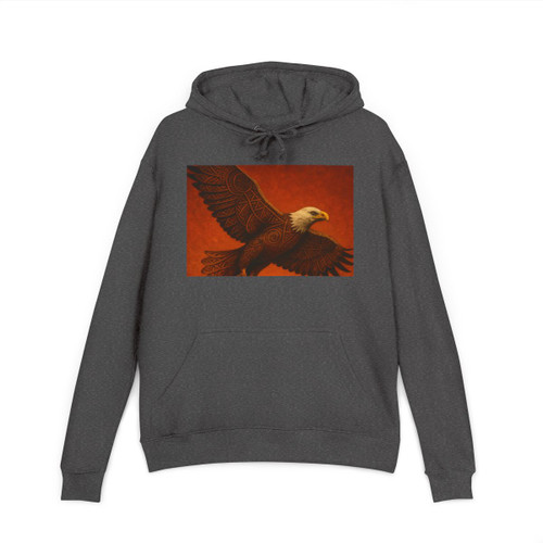 Sacred Eagle Flight - Unisex French Terry Hoodie