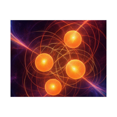 Quantum Pulse - Satin Posters (210gsm)