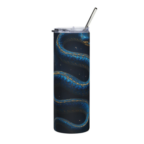 Celestial Serpent Dance - Stainless Steel Tumbler, 20oz