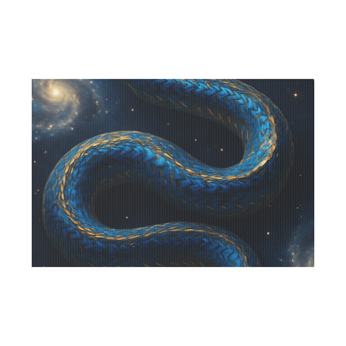 Celestial Serpent Dance - Plastic Yard Sign