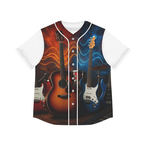 Rhythm of Joy - Women's Baseball Jersey (AOP)