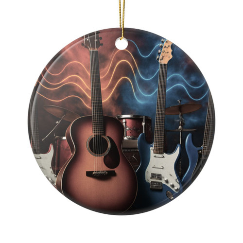 Rhythm of Joy - Ceramic Ornaments, 1-Side Print
