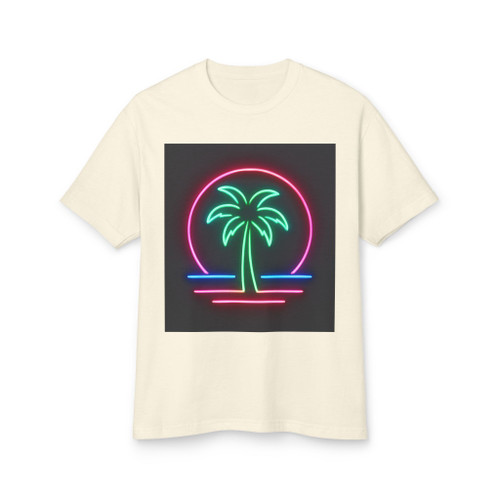 Neon Paradise - Unisex Garment-Dyed Heavyweight Cotton Tee Neon Paradise - Unisex Garment-Dyed Heavyweight Cotton Tee