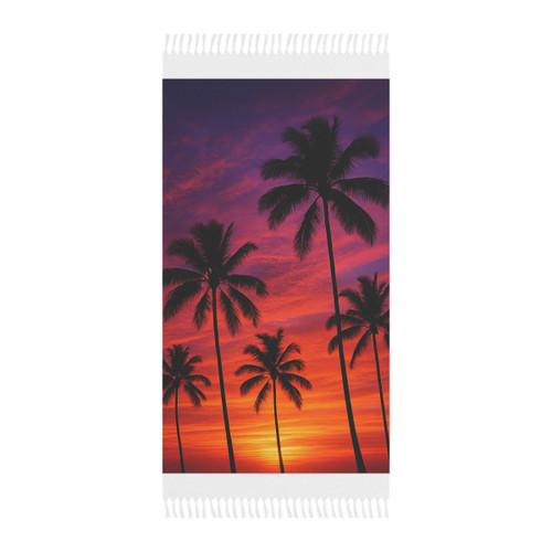 Electric Sunset Vibes - Boho Beach Cloth
