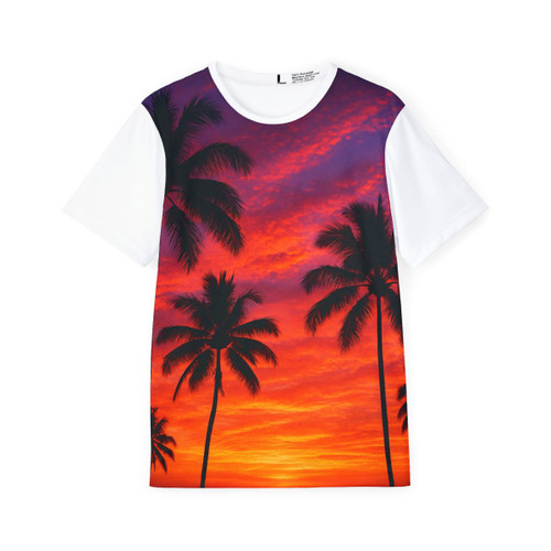 Electric Sunset Vibes - Men's Sports Jersey (AOP)